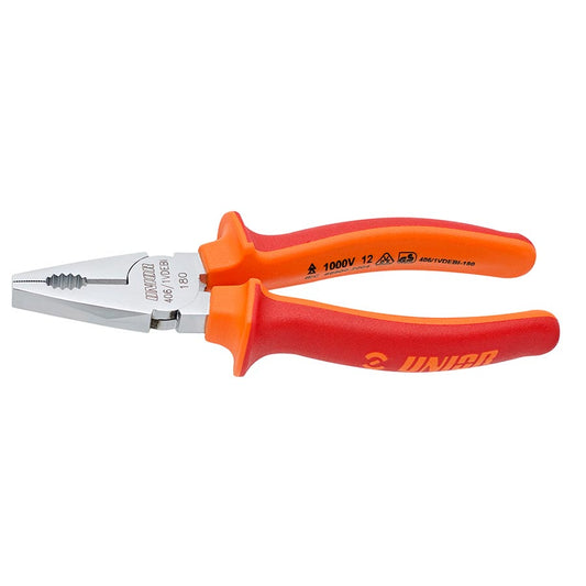 Unior Combination Pliers Red/Orange