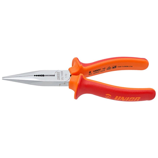 Unior Long Nose Pliers Pliers Red/Orange