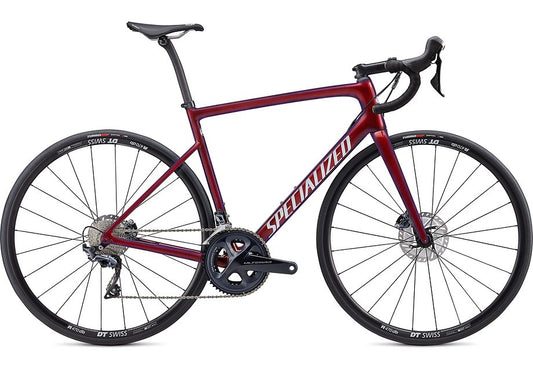 Specialized tarmac sl6 comp disc gloss cast berry/metallic crimson/dove grey 54