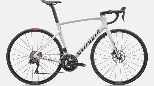 2023 Specialized tarmac sl7 comp bike gloss dune white/metallic obsidian 61