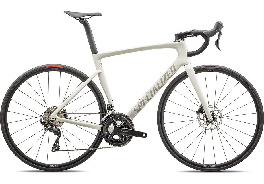 2025 Specialized tarmac sl7 sport bike gloss dune white / 10% chaos pearl 54