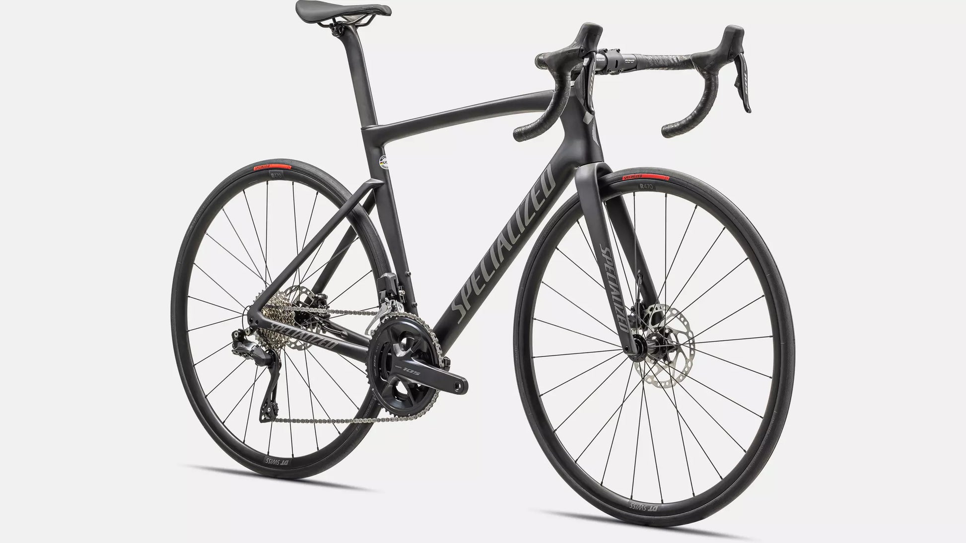 2024 Specialized tarmac sl7 comp bike satin obsidian / smoke 49 Bicycle Specialized   