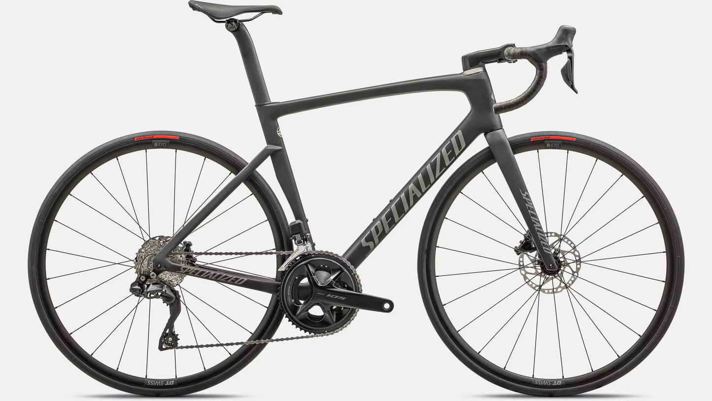 2024 Specialized tarmac sl7 comp bike satin obsidian / smoke 58 Bicycle Specialized   