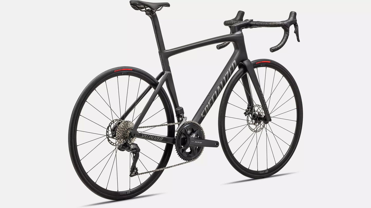 2024 Specialized tarmac sl7 comp bike satin obsidian / smoke 58 Bicycle Specialized   