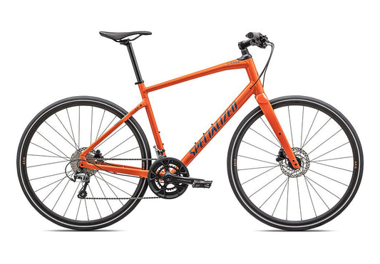 2023 Specialized sirrus 4.0 bike gloss cactus bloom / satin mystic blue reflective m