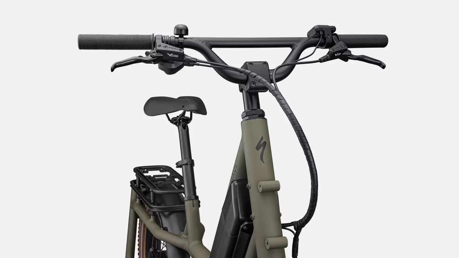 2023 Specialized haul st bike satin green one size Bicycle Specialized   