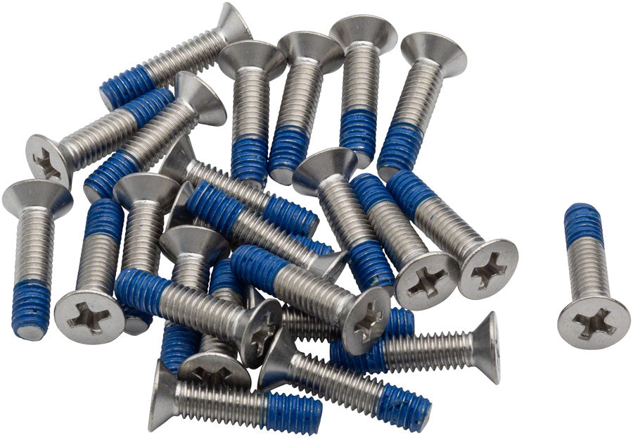 BikeFit Cleat Screws - 4-hole Speedplay Compatible 17mm 25-pack