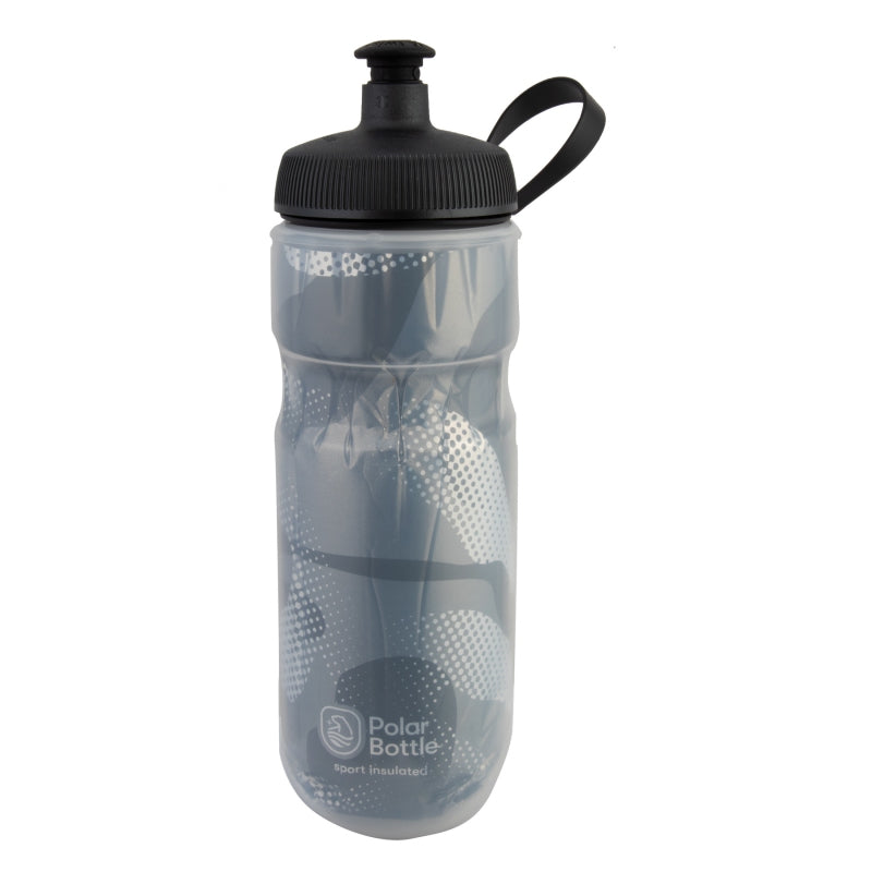 Polar Bottle Sport Insulated BottleCharcoal/Silver 20oz