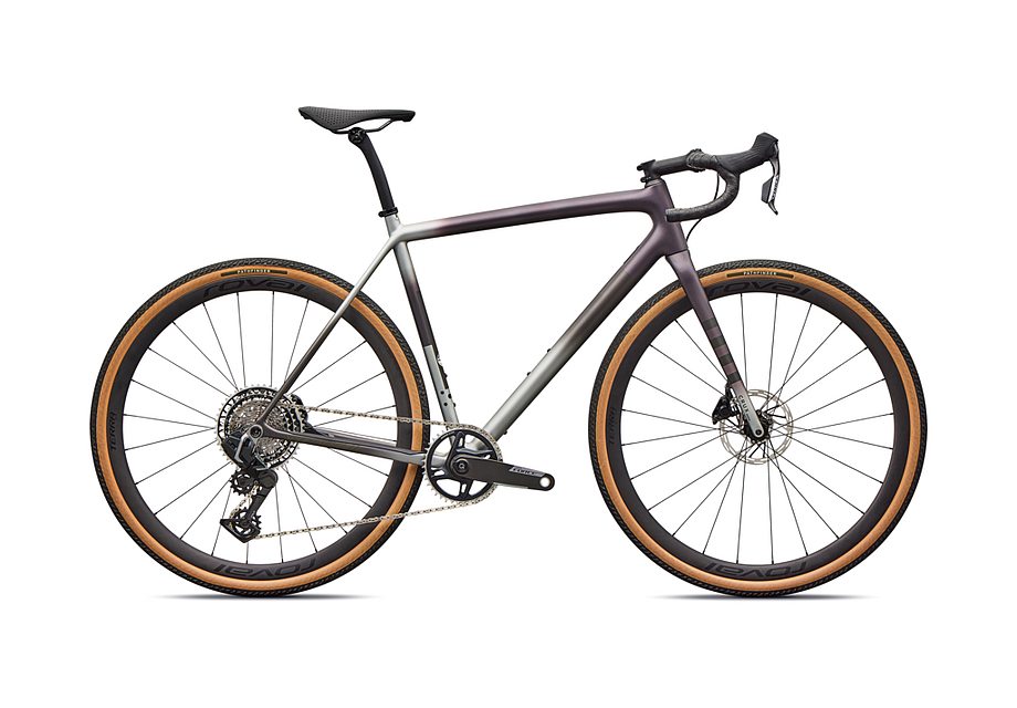 2026 Specialized Crux Pro Bike Nebula Metallic/Shadow Silver/Laurel Green/Smoke 52