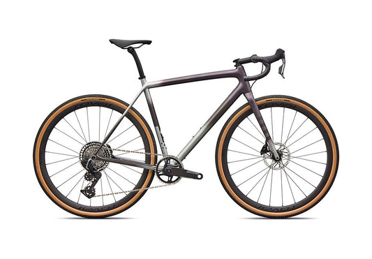 2026 Specialized Crux Pro Bike Nebula Metallic/Shadow Silver/Laurel Green/Smoke 56