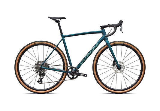 2026 Specialized Crux Ds-Works Comp Bike Emerald Metallic/Fjord Metallic 56