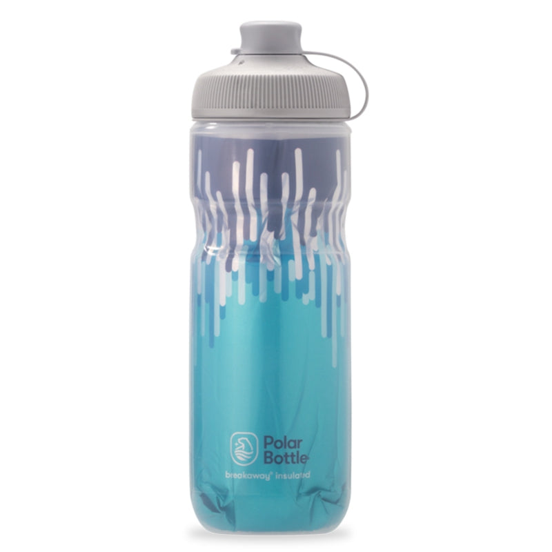 Polar Bottle Muck Insulated Water Bottle Zipper Blue 20oz