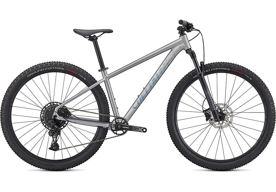 Specialized rockhopper expert 27.5 satin silver dust / black holographic m