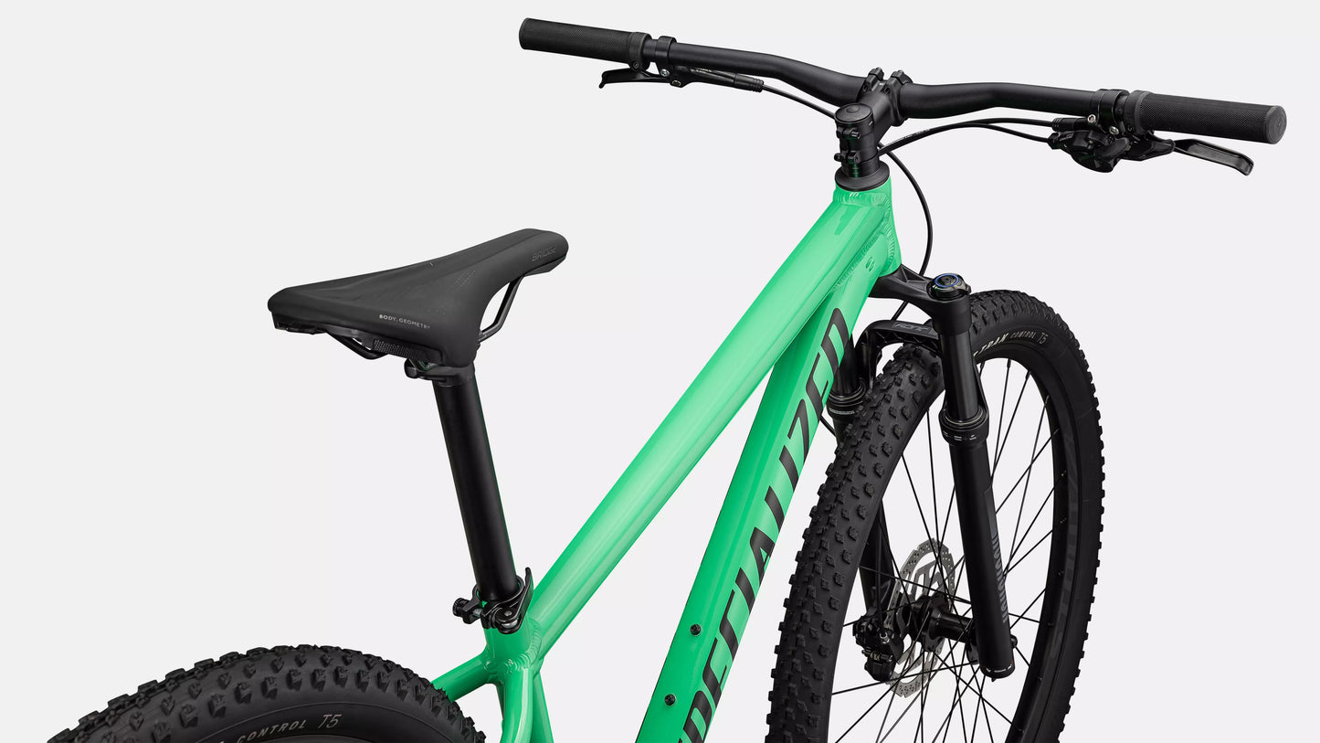 2025 Specialized rockhopper expert bike gloss electric green / dark moss green l