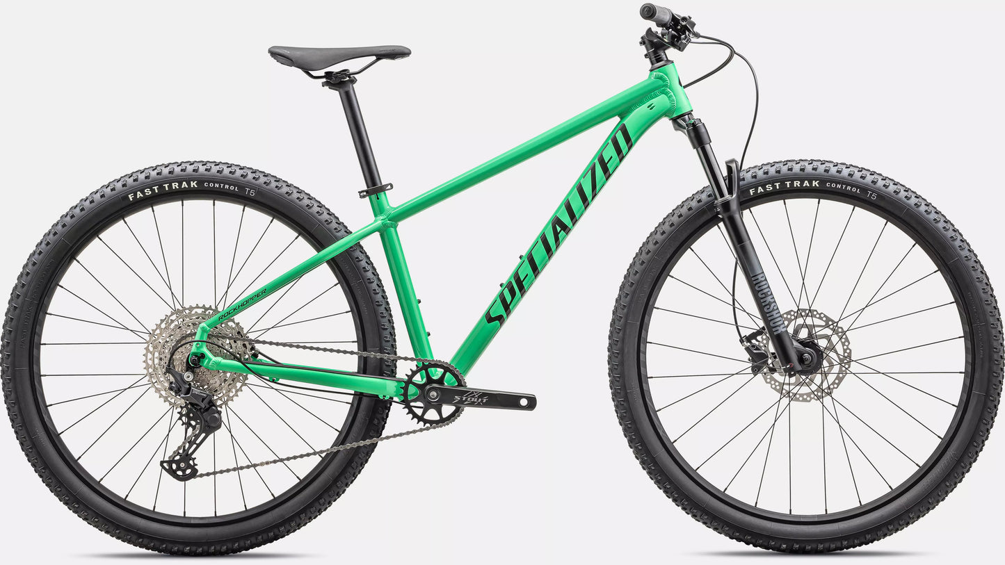 2025 Specialized rockhopper expert bike gloss electric green / dark moss green l