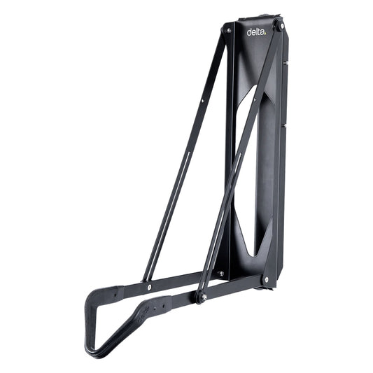 Delta Pivot Wall Mounted Bike Storage Rack - 1 Bike Matte Black