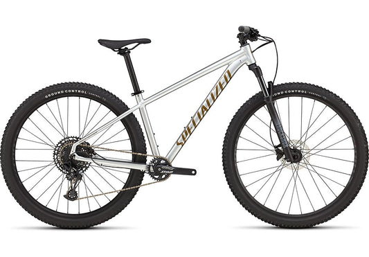 2025 Specialized rockhopper expert bike gloss silver dust / satin burnt gold metallic xl