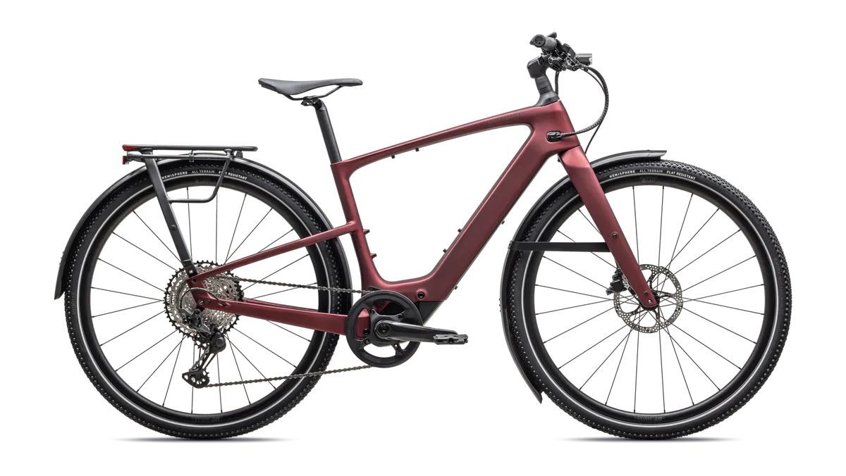Turbo Vado SL 2 6.0 EQ Carbon - Satin Red Sky / S