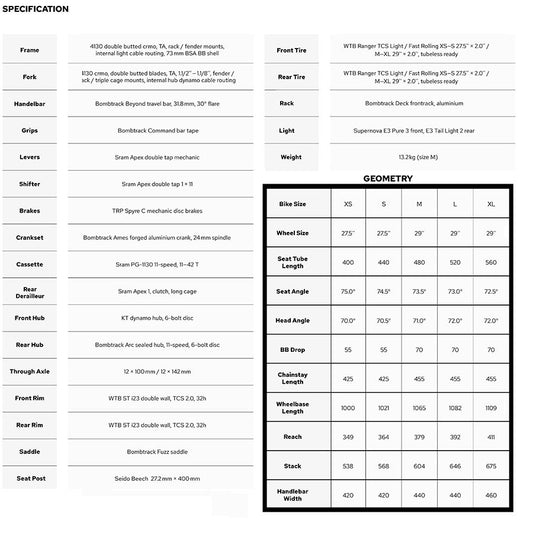Bombtrack Beyond 2 Touring Bicycle 29 Green M