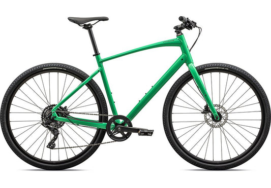 2024 Specialized sirrus x 2.0 bike gloss electric green / satin reflective smoke xs