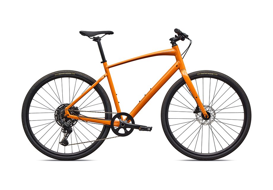 2026 Specialized Sirrus X 3.0 Km Bike Gloss 50% Cqv Reflex Fine Viloet Ghost Pearl Over Orange Zest / Desert Metallic Frost Reflective Xs