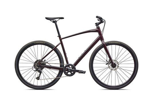 2026 Specialized Sirrus X 1.0 Km Bike Gloss Solidity Metallic / Dolomite Frost Reflective Xs