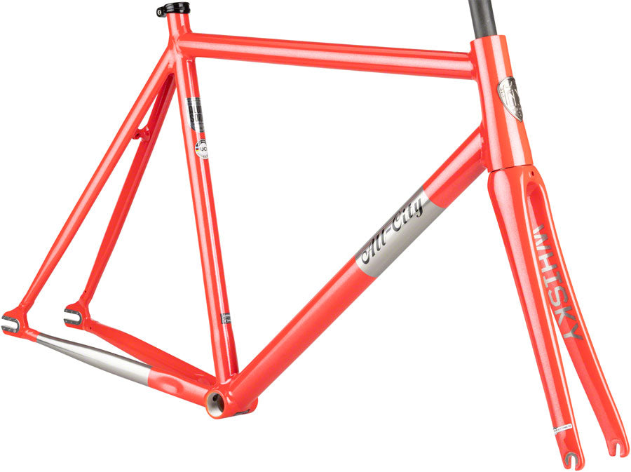 All-City Thunderdome Frameset - 700c Aluminum Hot Pink Blink 58cm