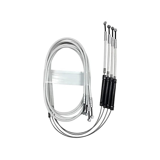 YUBA Complete Steering Cable Kit (4 cables) for Supermarche