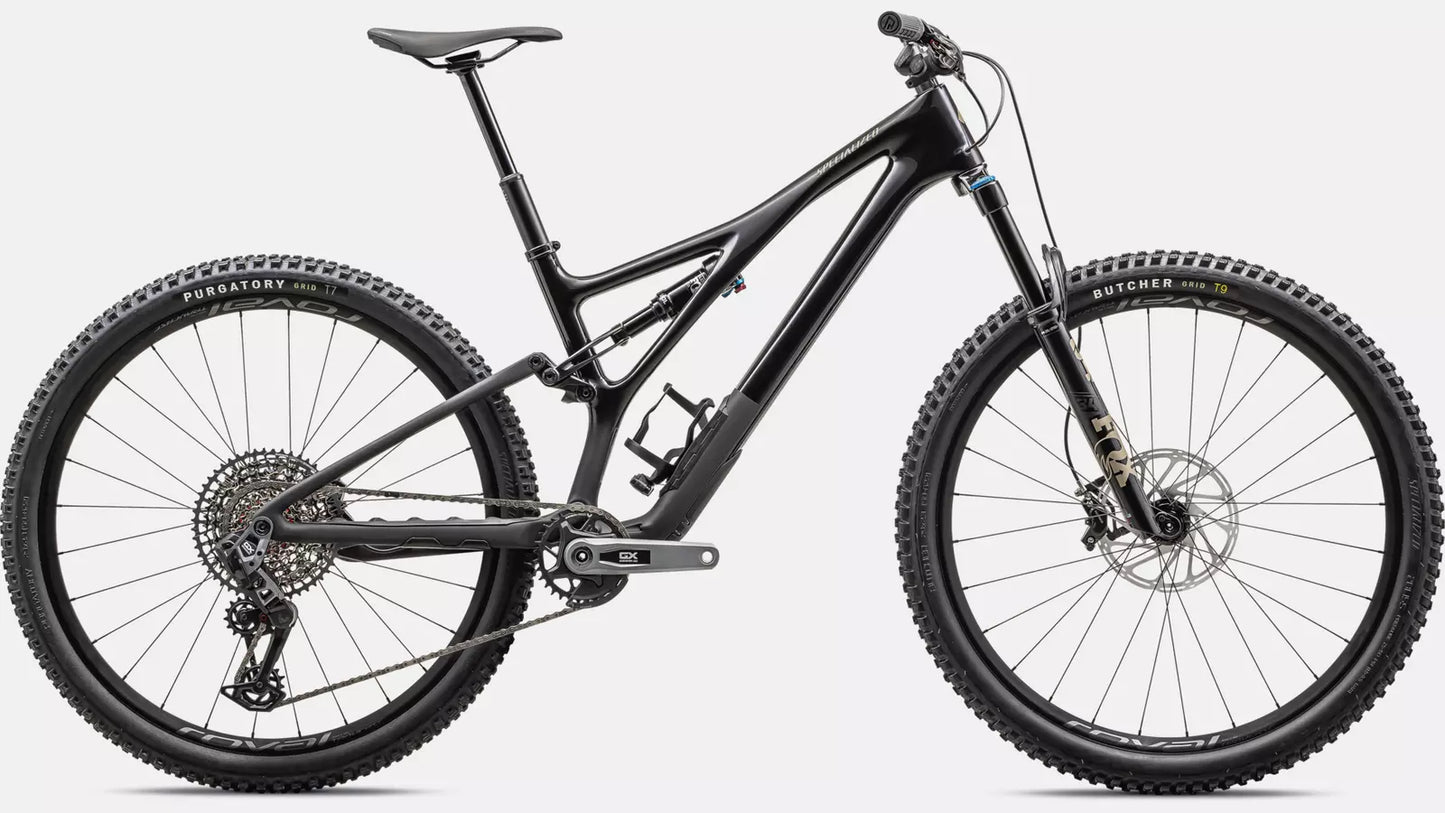 2023 Specialized Stumpjumper expert bike gloss obsidian / satin taupe s5 Bicycle Specialized   