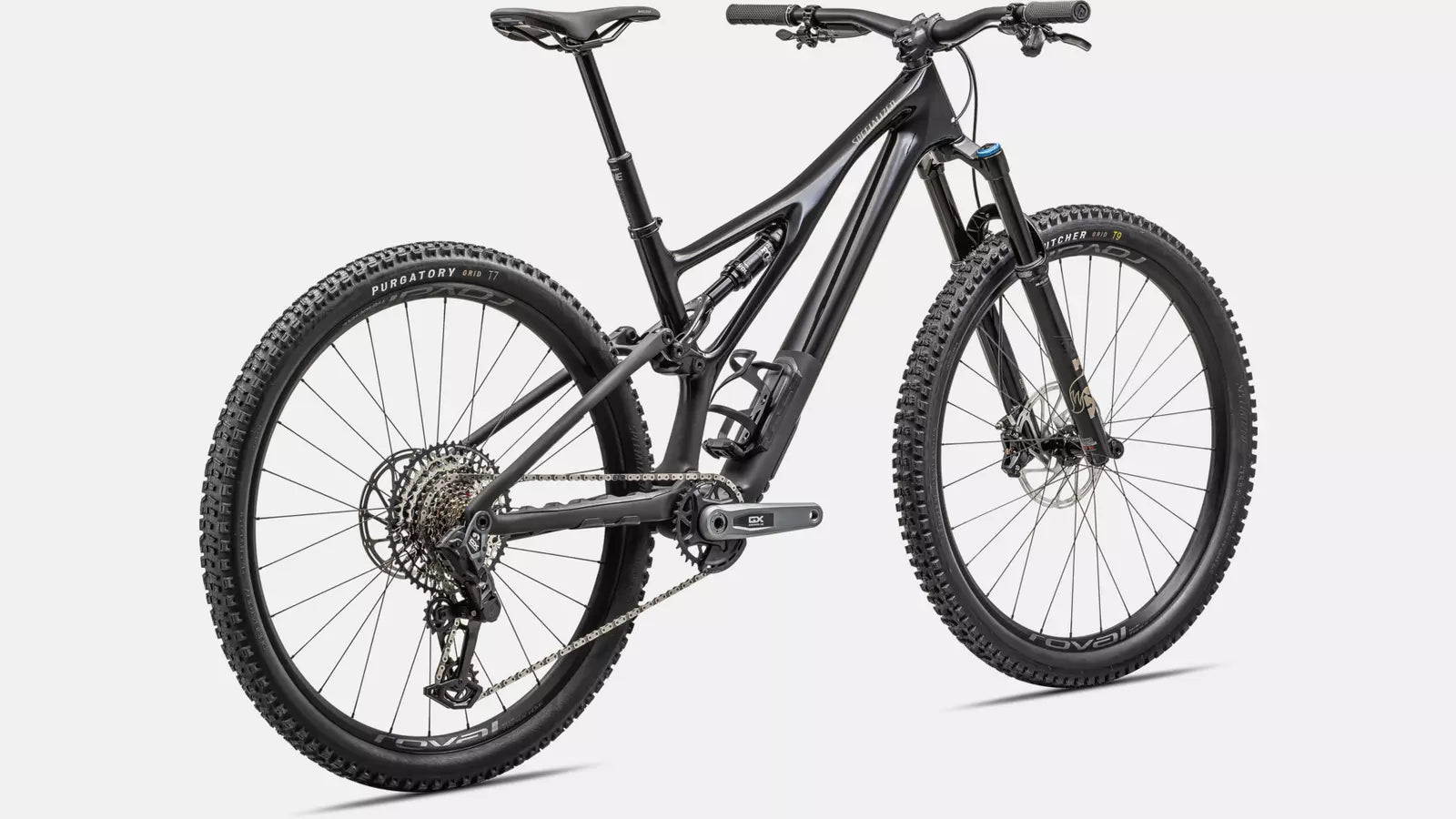2023 Specialized Stumpjumper expert bike gloss obsidian / satin taupe s6 Bicycle Specialized   