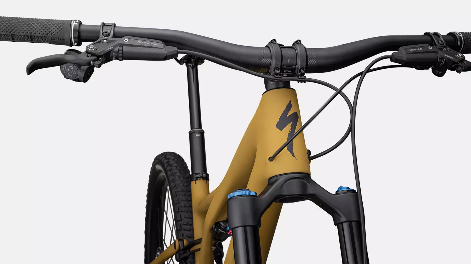 2023 Specialized Stumpjumper expert bike satin harvest gold / midnight shadow s1 Bicycle Specialized   