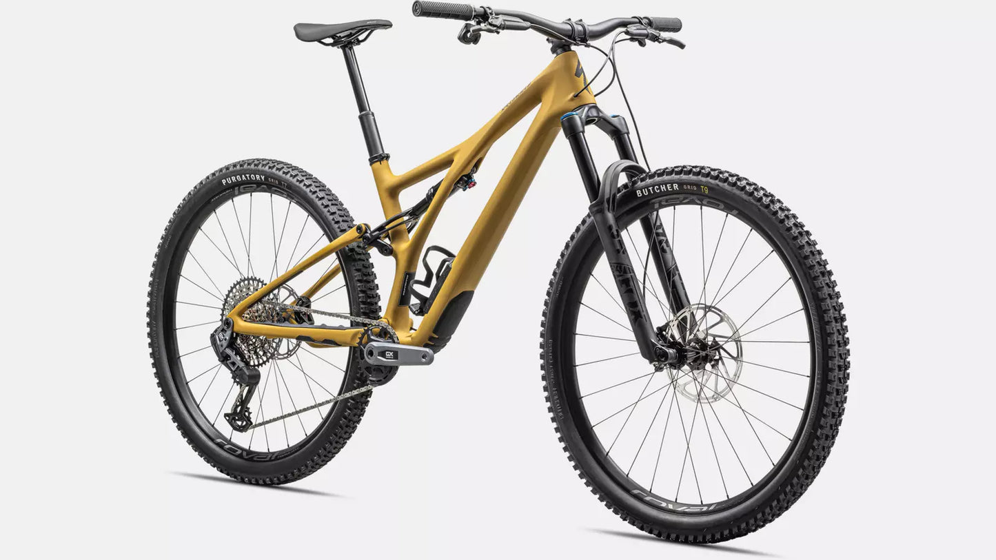 2023 Specialized Stumpjumper expert bike satin harvest gold / midnight shadow s1 Bicycle Specialized   