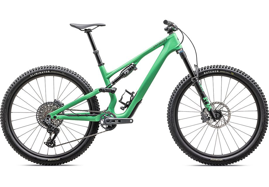 2025 Specialized Stumpjumper 15 expert bike satin electric green / satin forest green s5