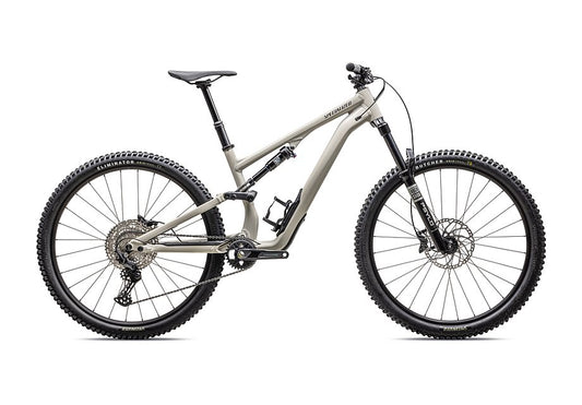 2025 Specialized Stumpjumper 15 alloy bike gloss white mountains / dark moss green s1