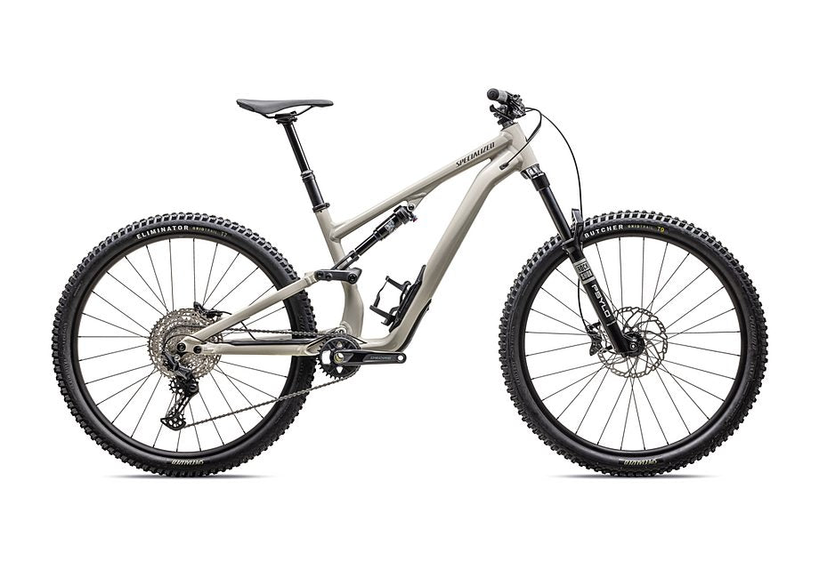 2025 Specialized Stumpjumper 15 alloy bike gloss white mountains / dark moss green s6