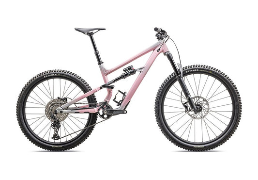 2025 Specialized status 140 2 bike satin cool grey / desert rose / black s1