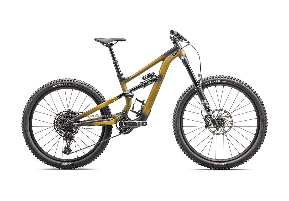 2025 Specialized status 170 2 zero bike satin harvest gold tint / obsidian / dune white s0