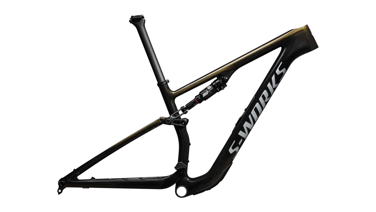 S-Works Epic 8 Frameset - SRAM RockShox SIDLuxe Ultimate - Gloss Carbon Gold Pearl / S