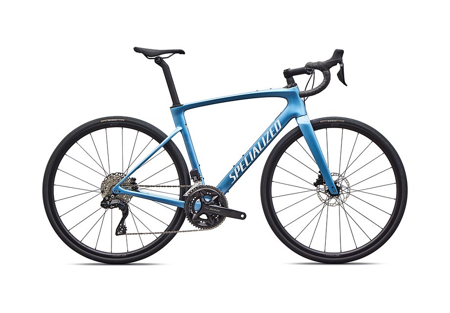 2026 Specialized Roubaix Comp Di2 Bike Gloss Glacial Metallic/White 49