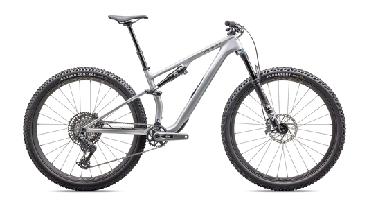 2025 Specialized epic 8 expert evo bike satin silver dust / gunmetal xs [b2bsync]