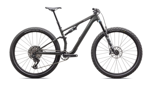 2025 Specialized epic 8 comp evo bike satin dark moss green / dune white xs [b2bsync]