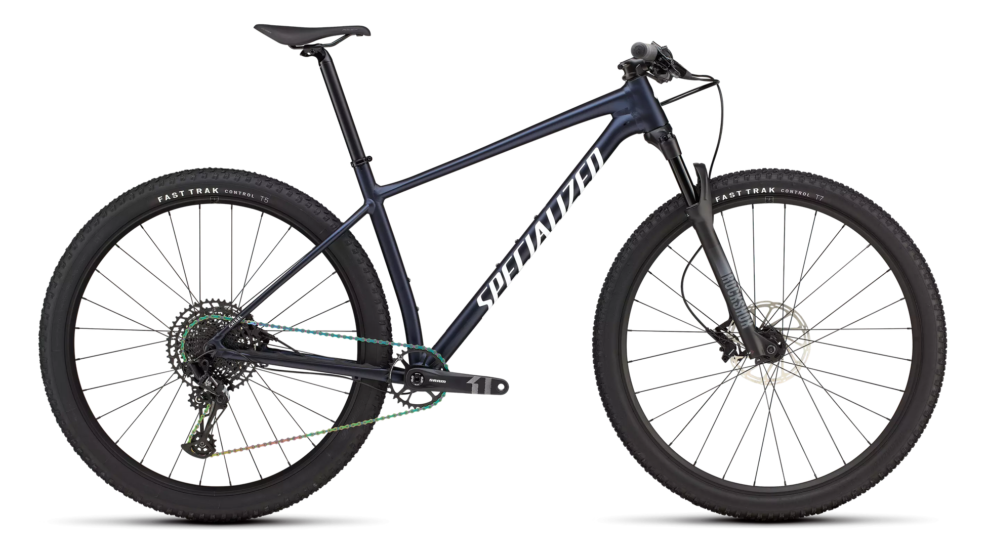 2025 Specialized chisel ht comp bike gloss metallic deep marine / white xs [b2bsync]