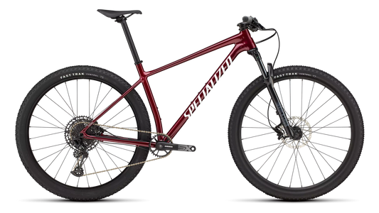 2025 Specialized chisel ht bike gloss maroon / white xs [b2bsync]