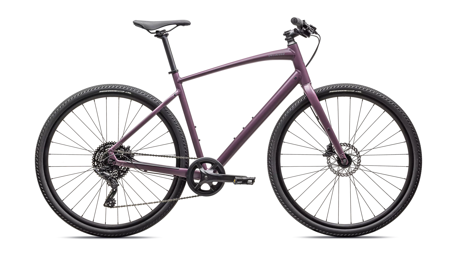 2025 Specialized sirrus x 2.0 km bike satin cast lilac / ashen grey reflective xl [b2bsync]