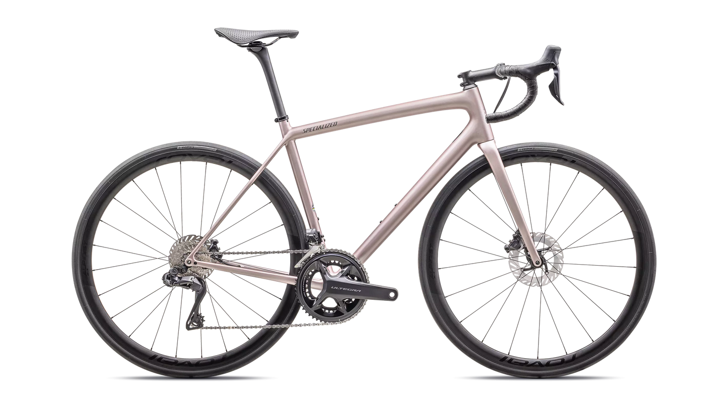 2025 Specialized aethos pro udi2 bike gloss champagne / smoke 61 [b2bsync]