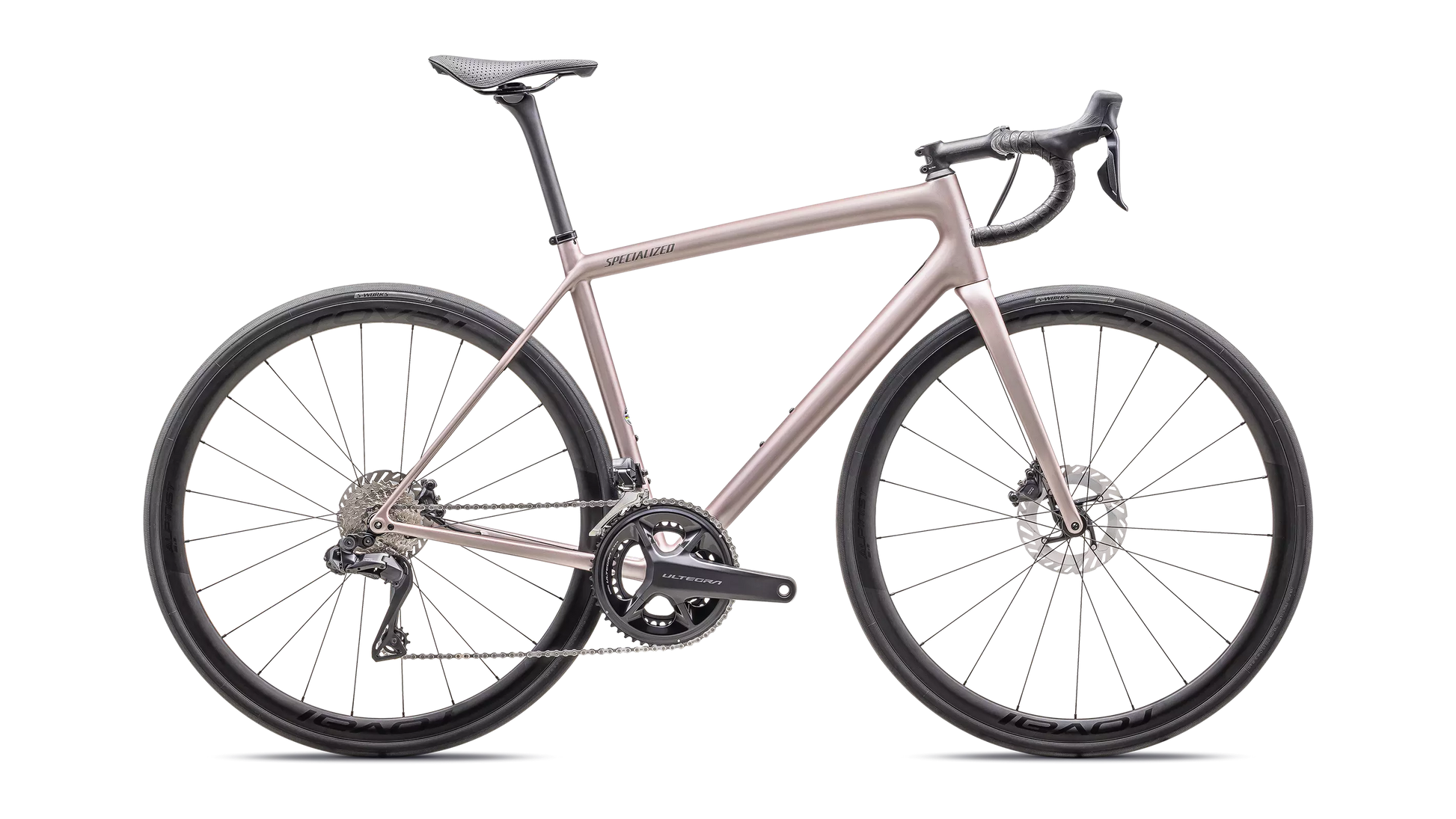 2025 Specialized aethos pro udi2 bike gloss champagne / smoke 61 [b2bsync]