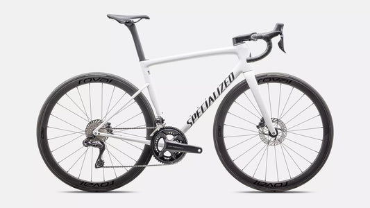 2025 Specialized tarmac sl8 expert di2 bike gloss white / black metallic 61