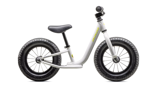 2025 Specialized hotwalk bike gloss dune white / team yellow 12 [b2bsync]
