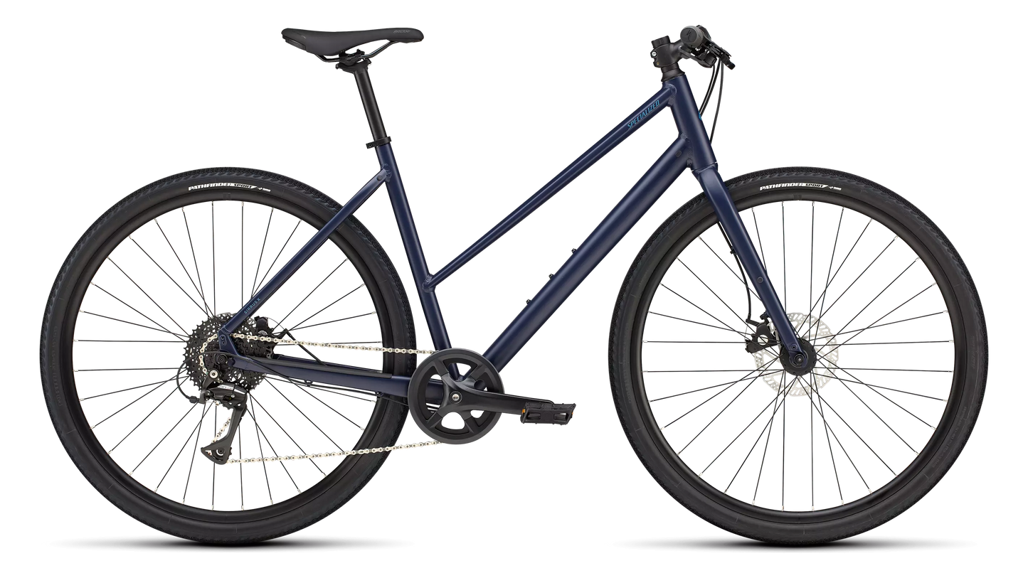2025 Specialized sirrus x 1.0 st km bike deep marine/grey blue s [b2bsync]