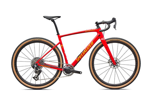2026 Specialized Diverge Pro Ltd Bike Gloss Flow Red Yellow Ltd 58